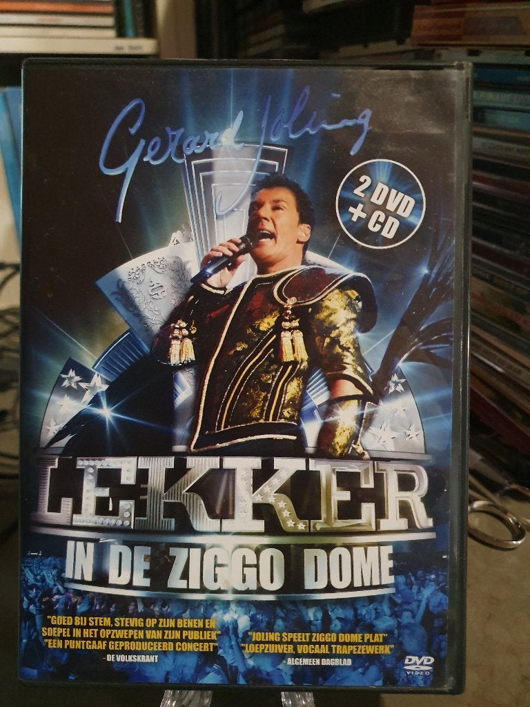Gerard Joling - Lekker in de Ziggo Dome (2 DVD + CD), Alle leeftijden, Ophalen, Zo goed als nieuw