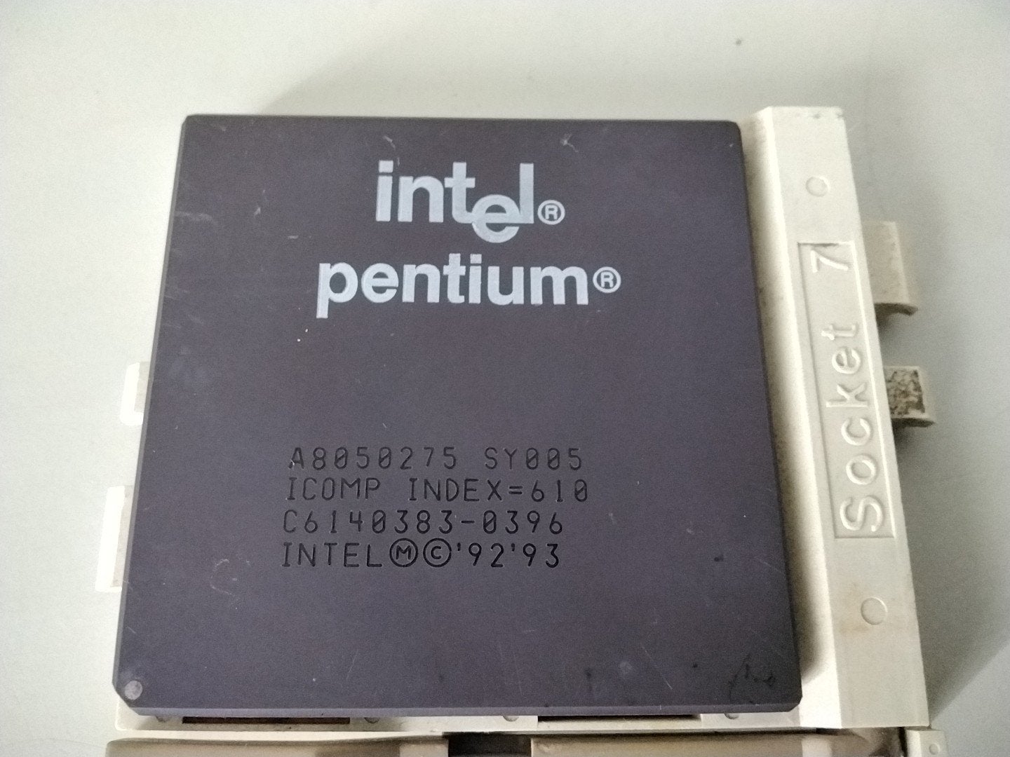Socket 7 Pentium processor 75Mhz, Computers en Software, Ophalen of Verzenden