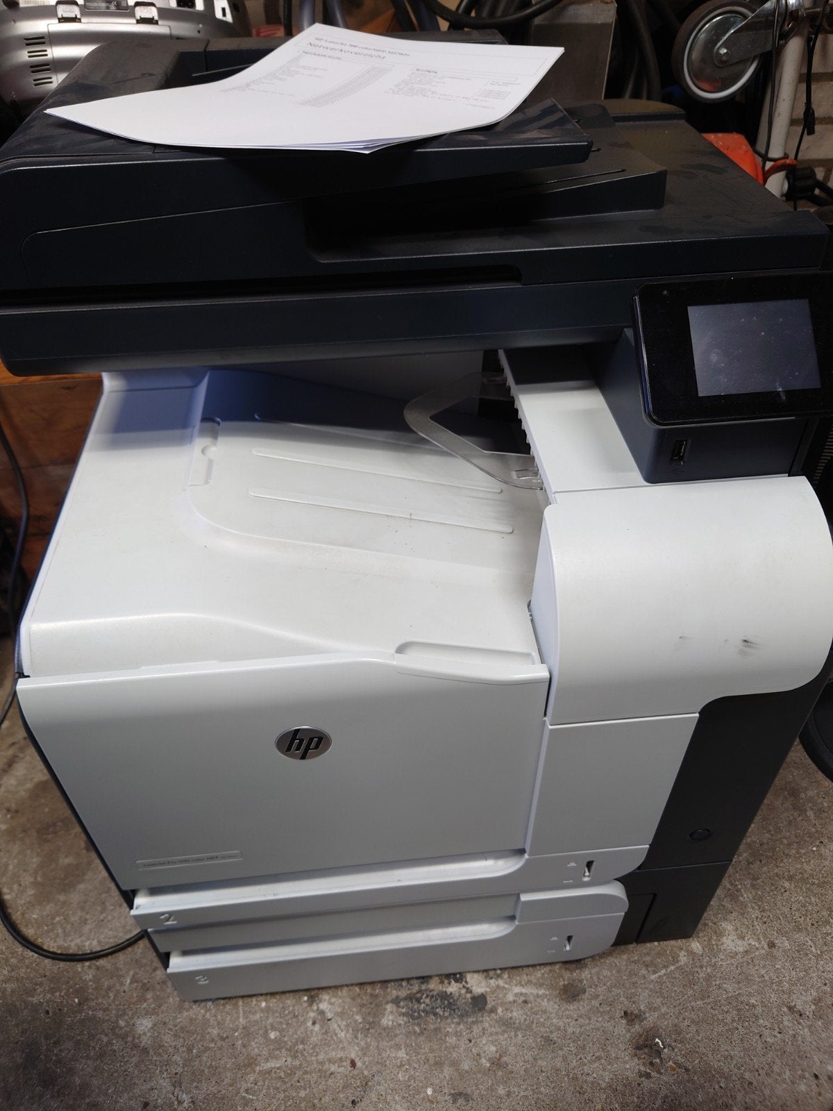 HP LaserJet Pro 500 color MFP M570dw All-in-One Printer, Computers en Software, Printers, Ophalen, Gebruikt, All-in-one, Draadloos