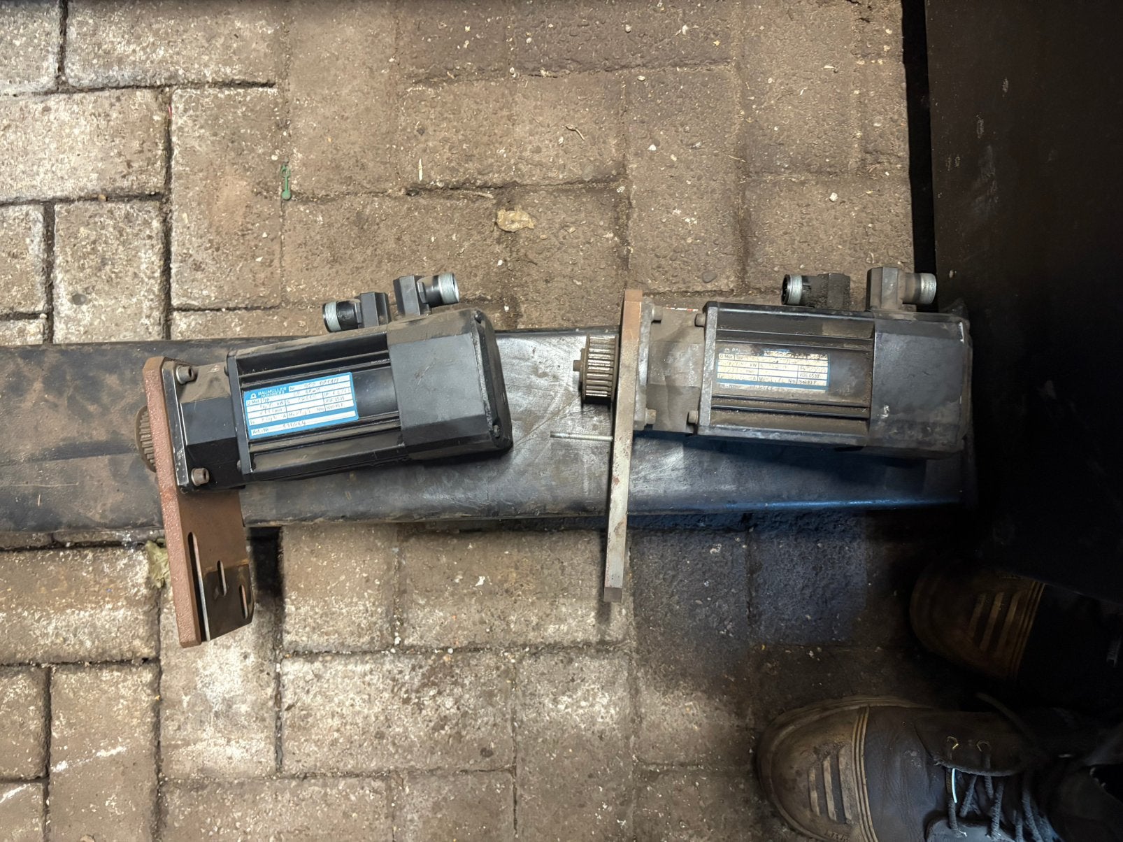 Electro motoren cnc, Ophalen, Gebruikt