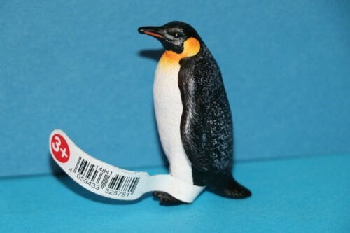 Schleich 13841 koningspinguïn, dierfiguur, Ophalen of Verzenden, Gebruikt, Vogel, Beeldje of Figuurtje