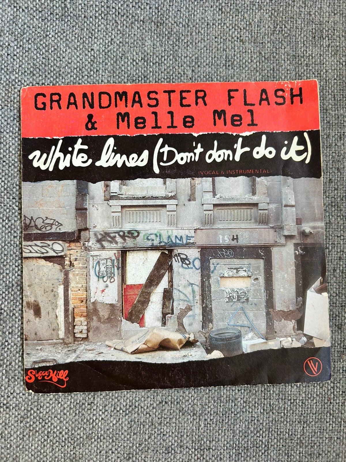 Grandmaster Flash Melle Mel White Lines (Don’t Don’t Do It), Ophalen of Verzenden, Zo goed als nieuw, 7 inch