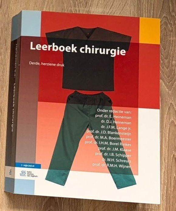 Leerboek Chirurgie, Ophalen of Verzenden, Beta, Zo goed als nieuw, HBO