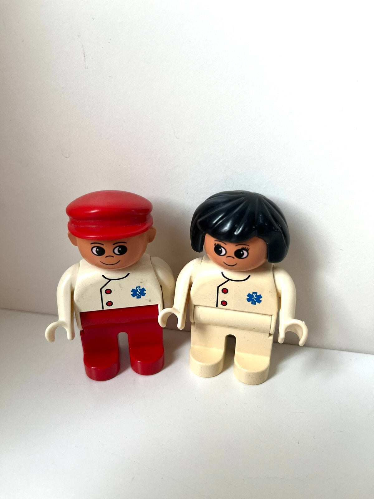 Lego Duplo/ Set van 2 Poppetjes, Ophalen of Verzenden, Gebruikt, Duplo