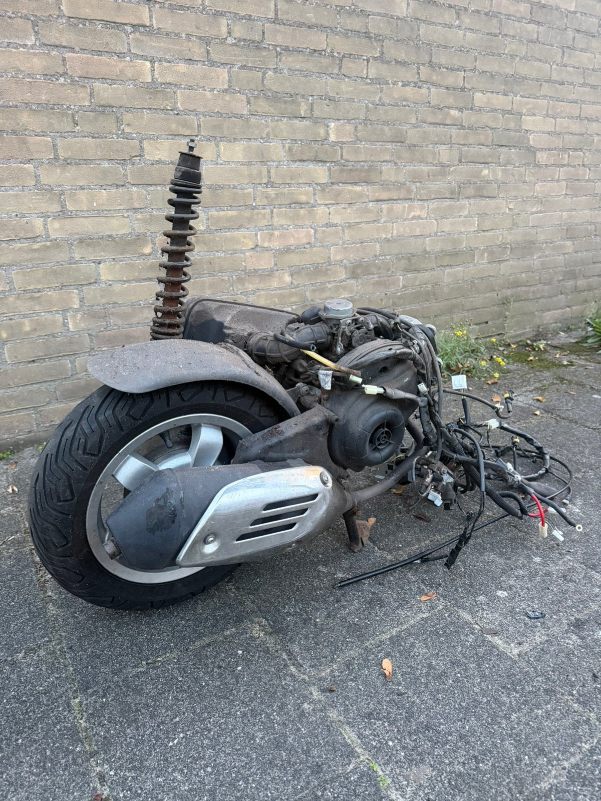 Piaggio/vespa 4V 4T motorblok, Fietsen en Brommers, Ophalen, Zo goed als nieuw, Blok, Piaggio