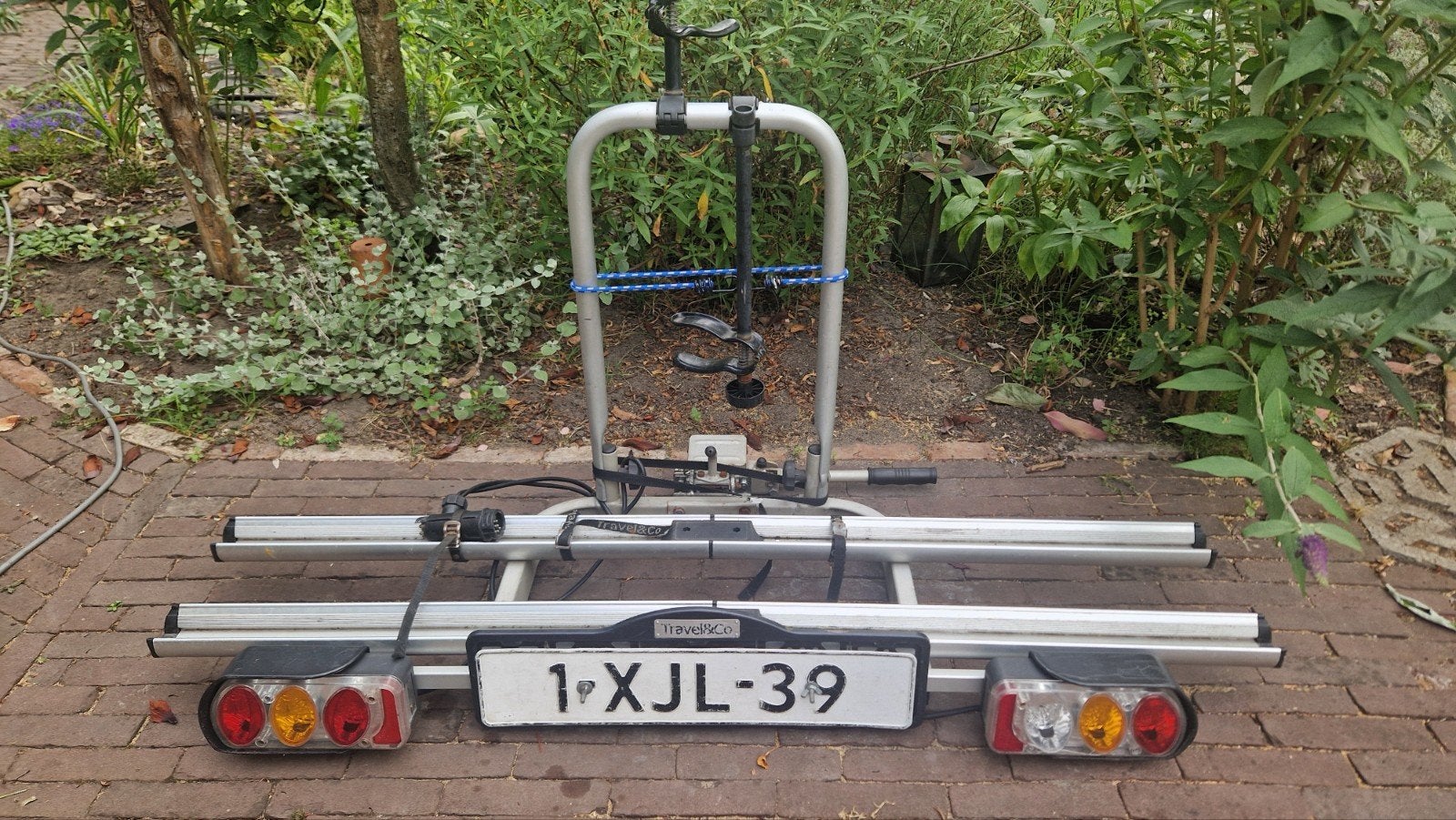 Trekhaak fietsendrager voor 2 fietsen, Ophalen, 2 fietsen, Gebruikt, Trekhaakdrager