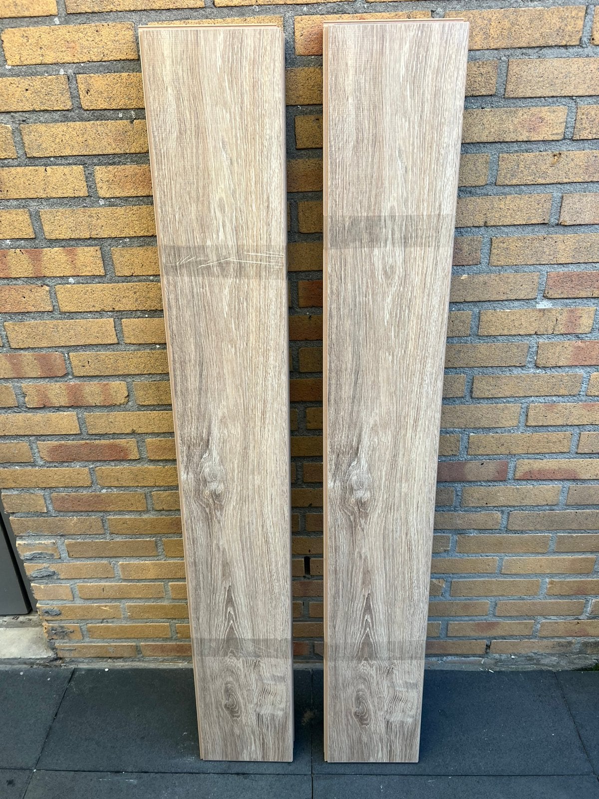 Houtlook 4VGROEF 100m2 kleur licht eiken uitgehaald., Doe-het-zelf en Verbouw, Ophalen, 50 tot 150 cm, Zo goed als nieuw, 10 m² of meer