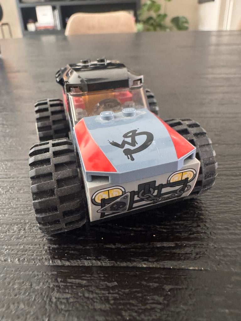Lego Racewagen met vlammen - Stoere Buggy, Ophalen of Verzenden, Gebruikt, Overige merken