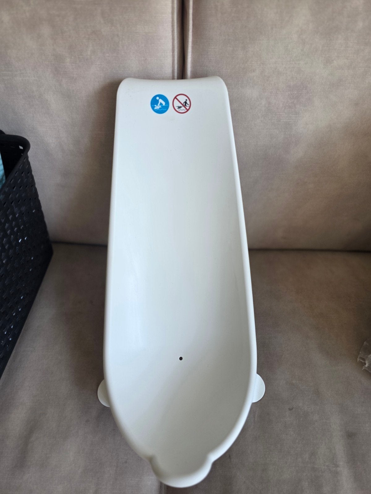 Wit baby badzitje van stokke, Nieuw, Badzitje of Badring, Standaard, Ophalen