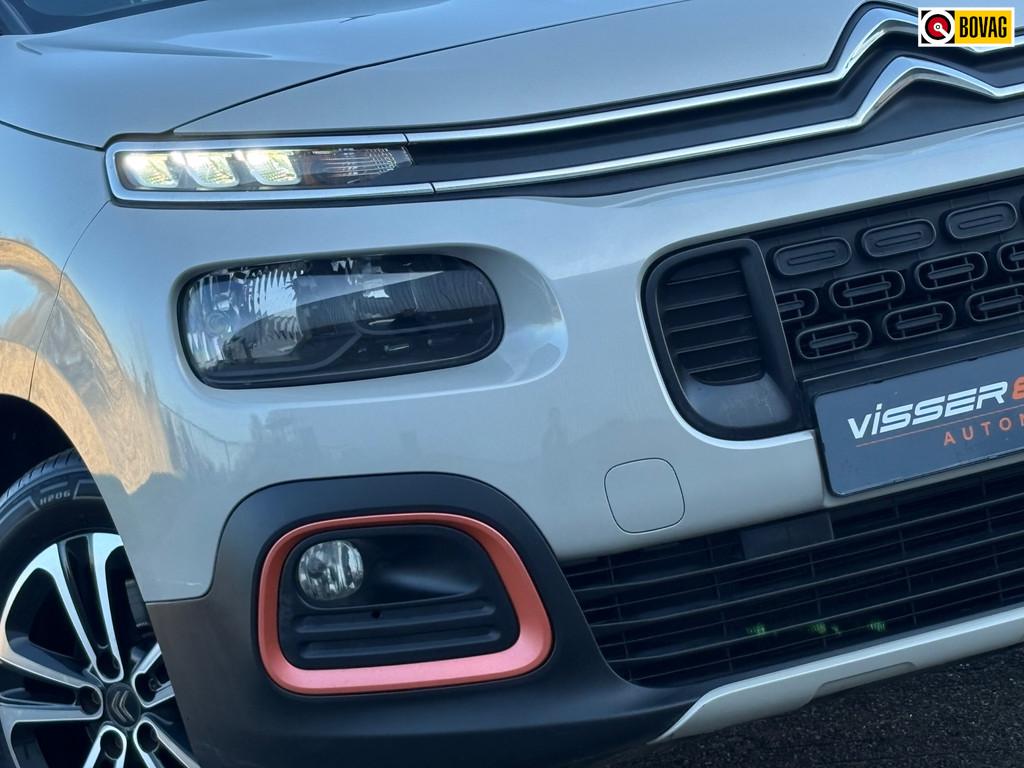 Citroen Berlingo XL 1.2 110PK XTR LPG-G3 | Sable | Trekhaak/, Auto's, Citroën, Voorwielaandrijving, Stof, Gebruikt, 1199 cc