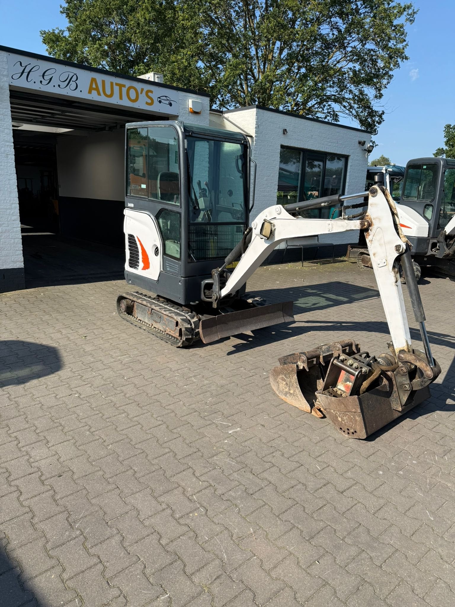 Bobcat E 19 (bj 2018), Graafmachine