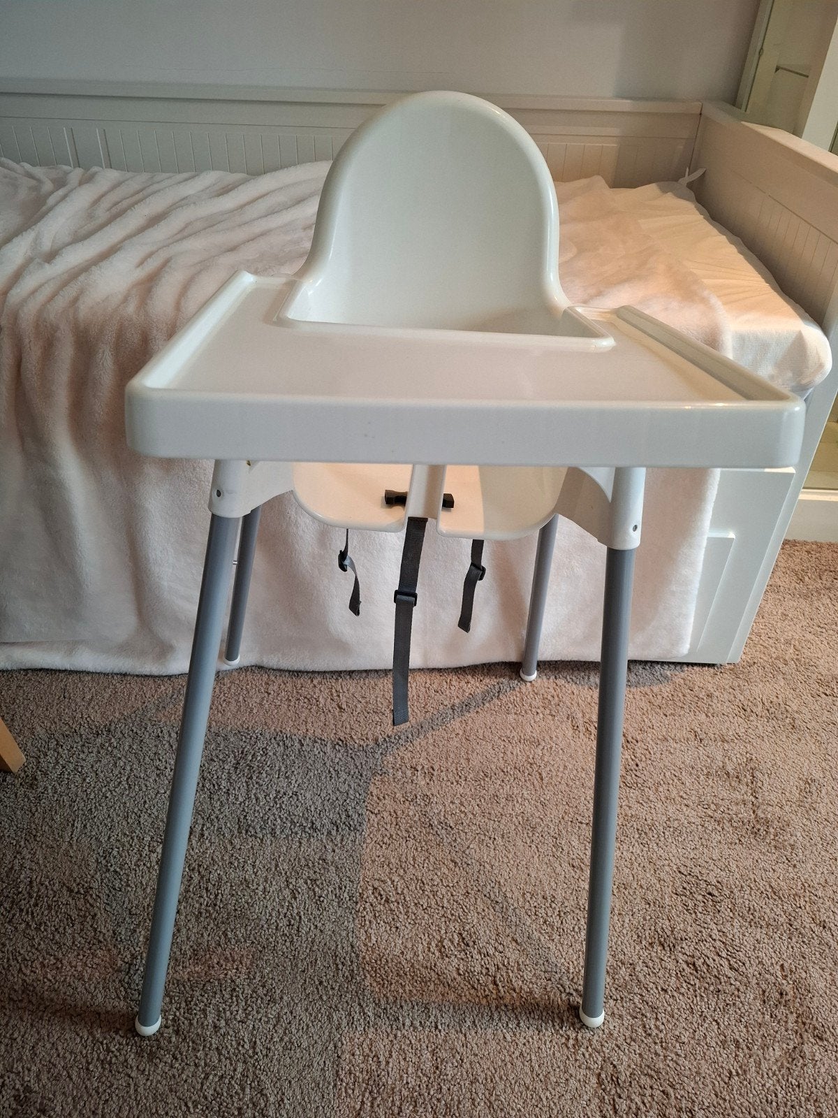 Ikea kinderstoel, Ophalen, Zo goed als nieuw, Overige typen, Afneembaar eetblad