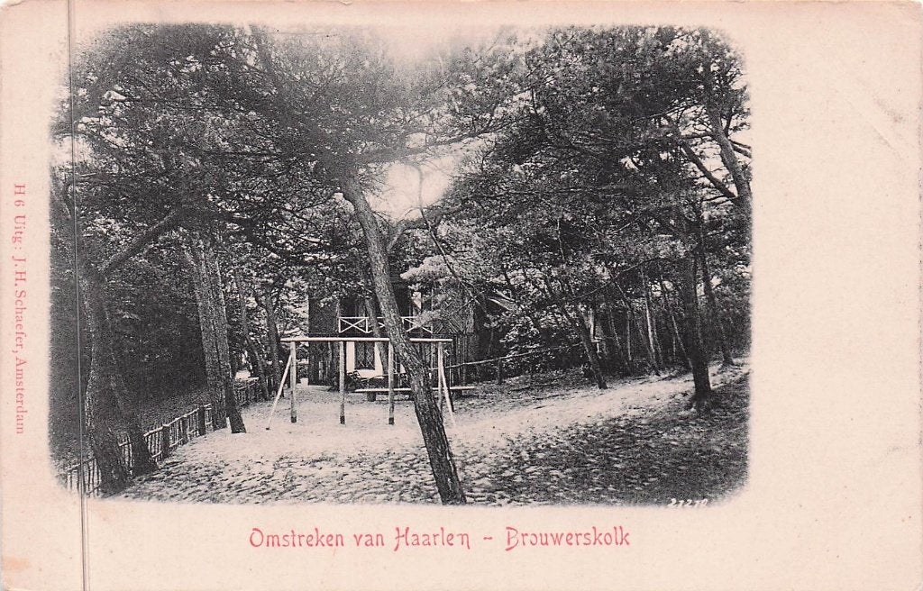 Omstreken HAARLEM - Brouwerskolk (ong. 1905), Ophalen of Verzenden, Voor 1920, Ongelopen, Noord-Holland