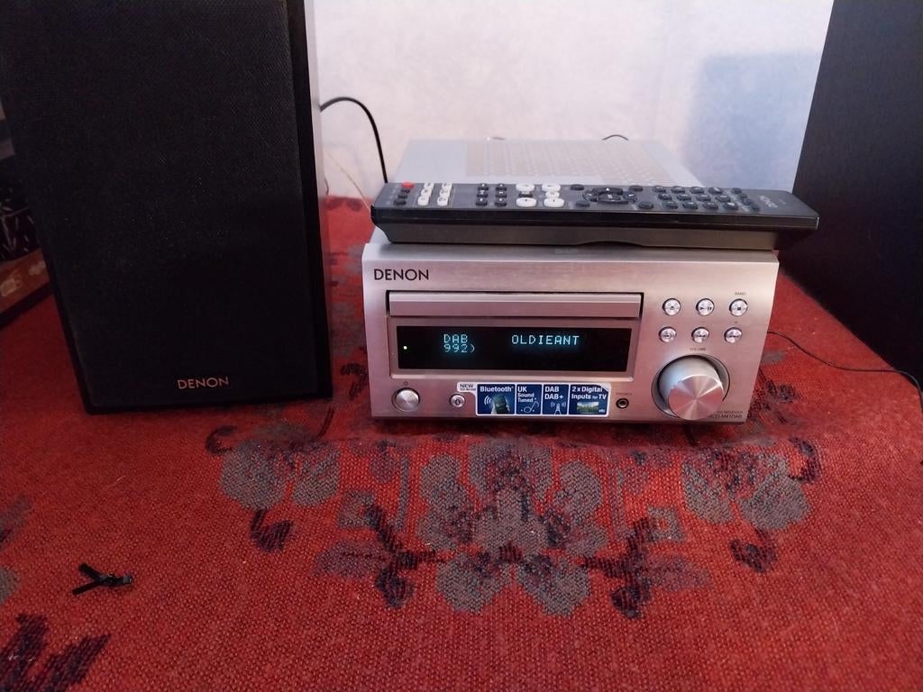 Denon Microset met DAB+ en Bluetooth, Ophalen, Tuner of Radio, Zo goed als nieuw, Denon