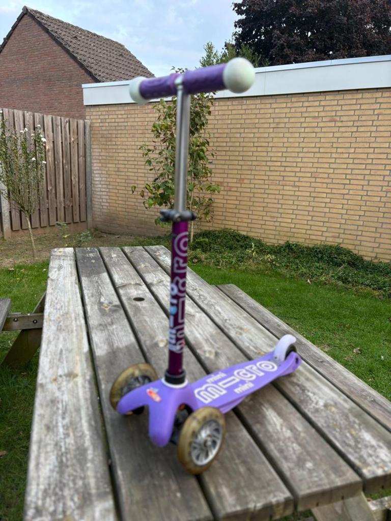 Micro Mini Step Paars, Fietsen en Brommers, Steps, Gebruikt, Gewone step, Ophalen