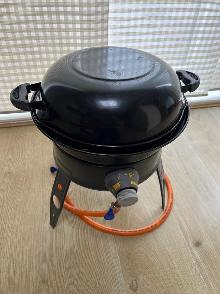 Compact barbecue op gas - Cadac Safari Chef, Tuin en Terras, Gasbarbecues, Ophalen, Gebruikt