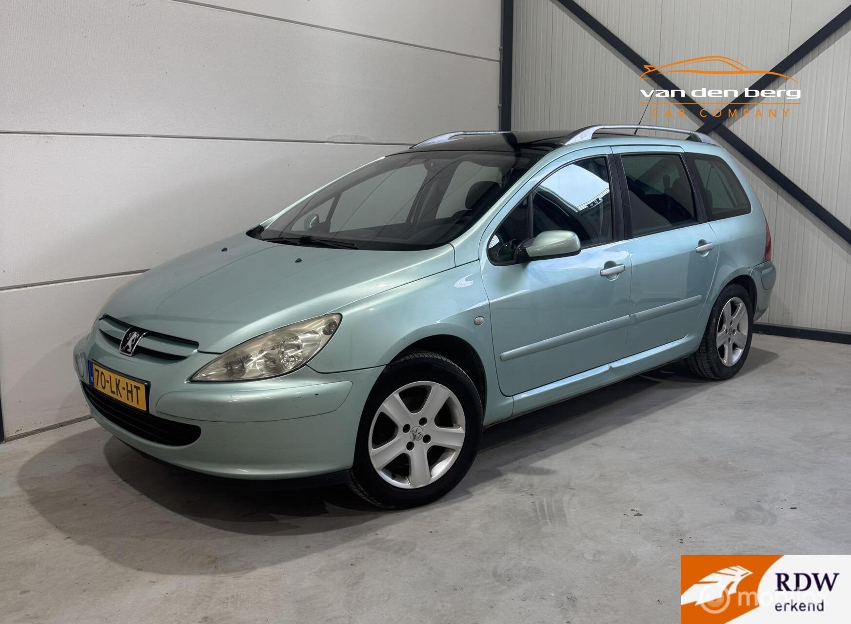 Peugeot 307 SW 1.6 16V Airco LM velgen 7 zits, Gebruikt, 4 cilinders, Origineel Nederlands, Handgeschakeld