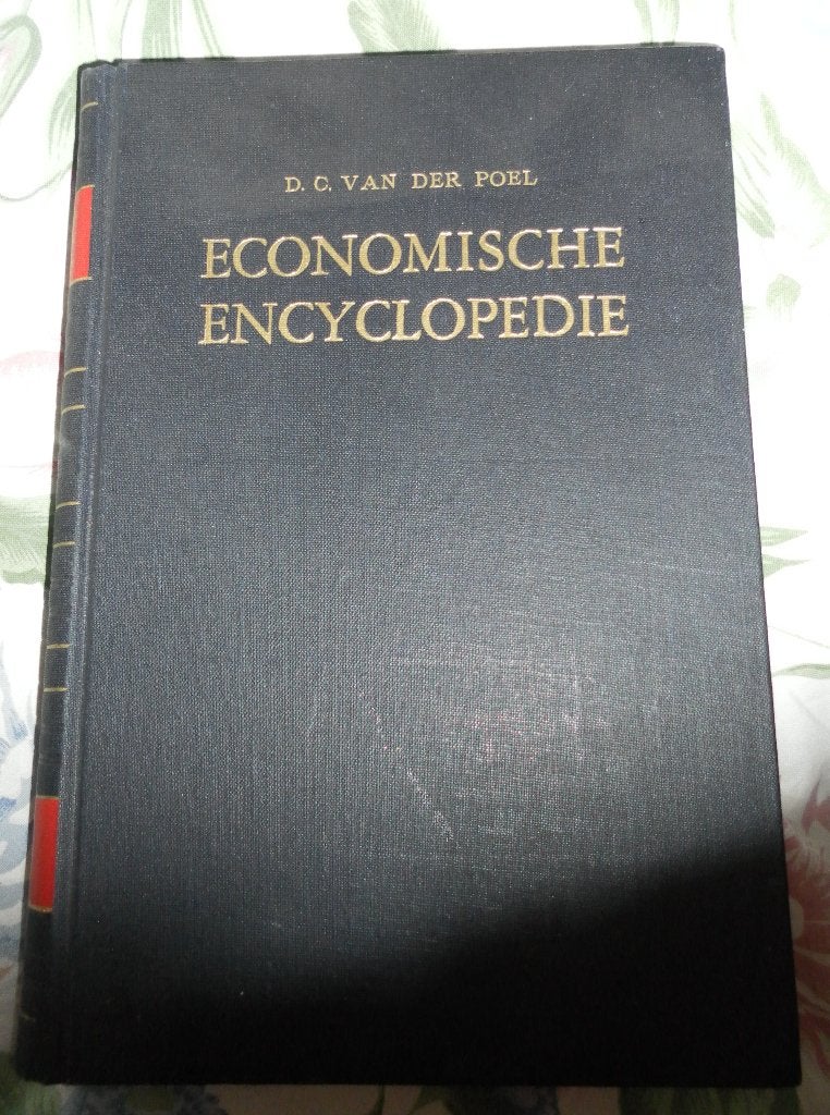 economische encyclopedie uit 1949 door dc vd poel, Dc vd poel, Ophalen of Verzenden, Zo goed als nieuw, Economie en Marketing