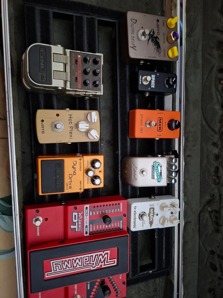 Gitaar Effectpedalen Set - Diverse Pedalen pedalboard, Muziek en Instrumenten, Effecten, Ophalen of Verzenden, Chorus