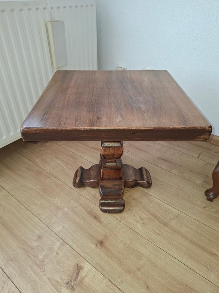 Handig bijzettafeltje 50x50x50 cm - Altijd makkelijk!, Huis en Inrichting, Minder dan 55 cm, Gebruikt, Klassiek, Vierkant