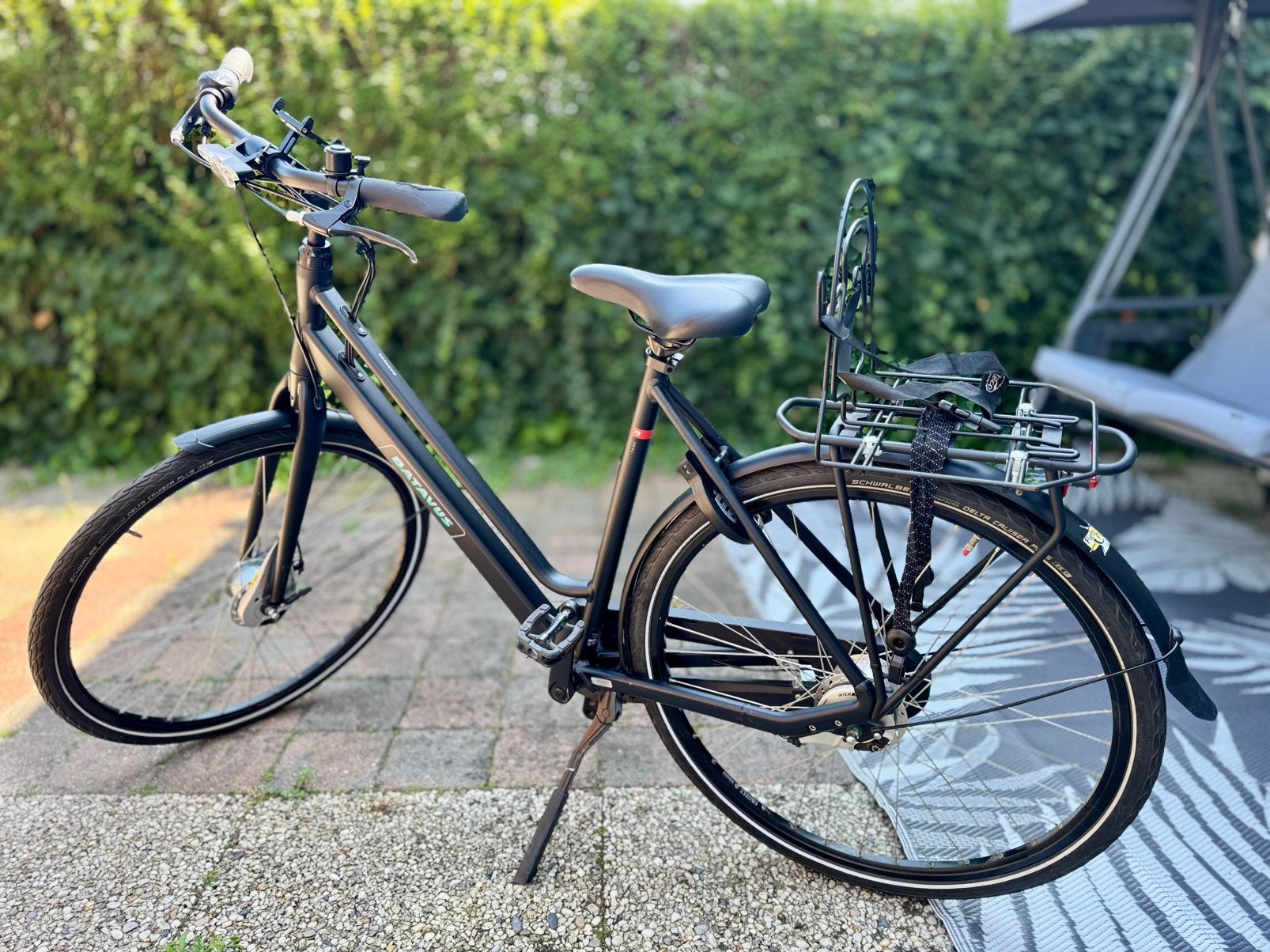 BATAVUS FONK 7. Maat: 57.Matzwart .Aankoopdatum: 14-08-2025, Fietsen en Brommers, Fietsen | Dames | Damesfietsen, Zo goed als nieuw