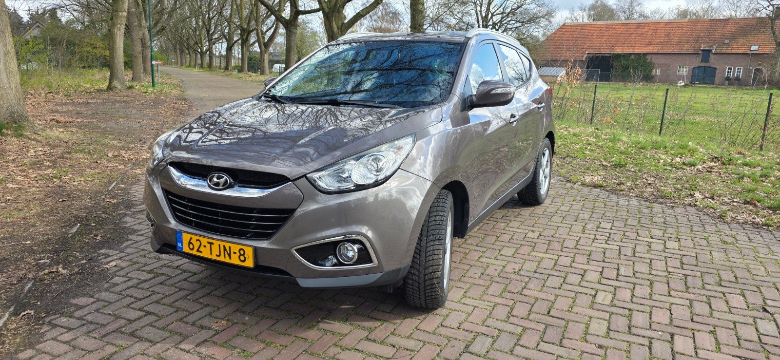 Hyundai iX35 2.0i Cvvt 163pk 2012 Bruin, 1998 cc, Zwart, 4 cilinders, Bruin