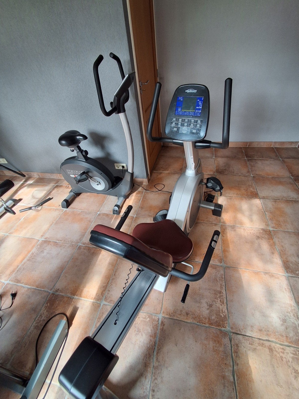 Hometrainer ligfiets, Sport en Fitness, Fitnessmaterialen, Ophalen, Zo goed als nieuw, Overige typen