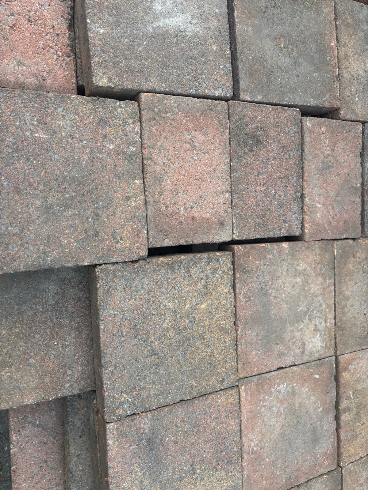 Koppelstones. Ruim 3 pallets vol., Gebruikt, Klinkers, Ophalen of Verzenden, 10 m² of meer