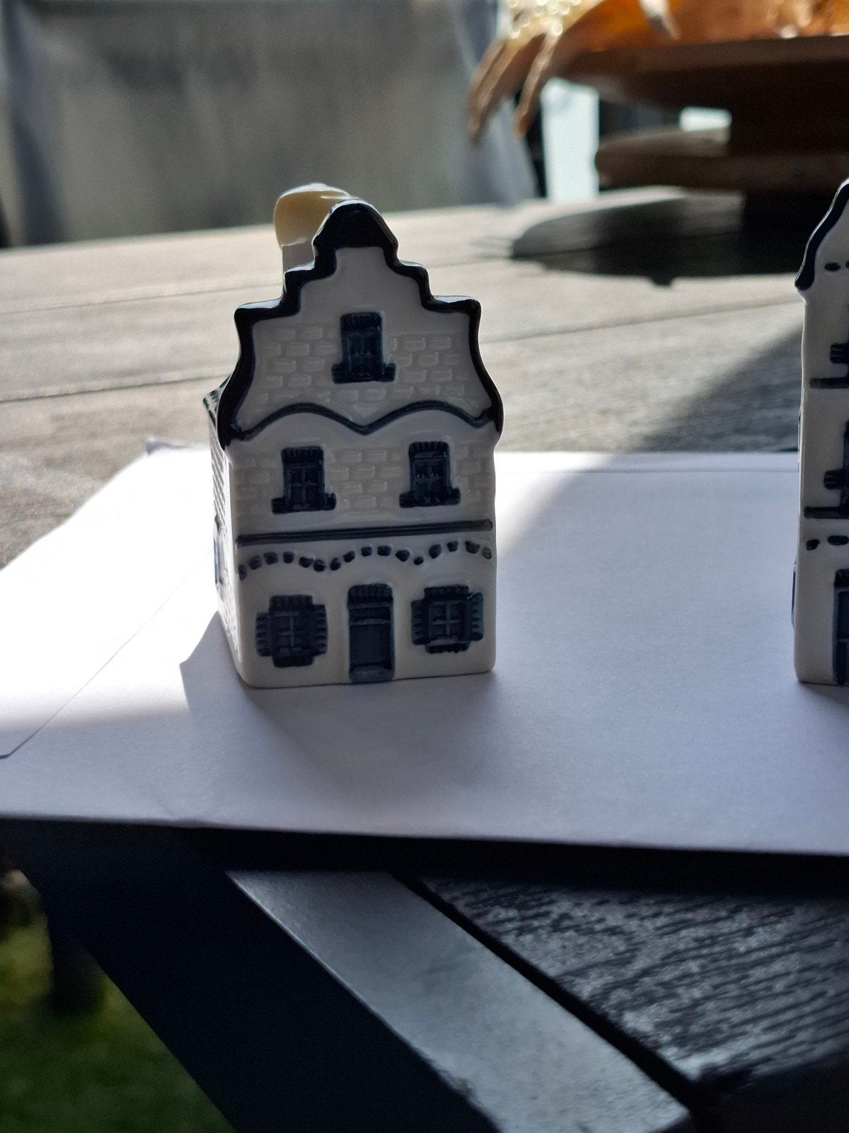 Delfts blauwe miniatuurhuisjes - set van 3, Ophalen, Zo goed als nieuw, 1 t/m 20