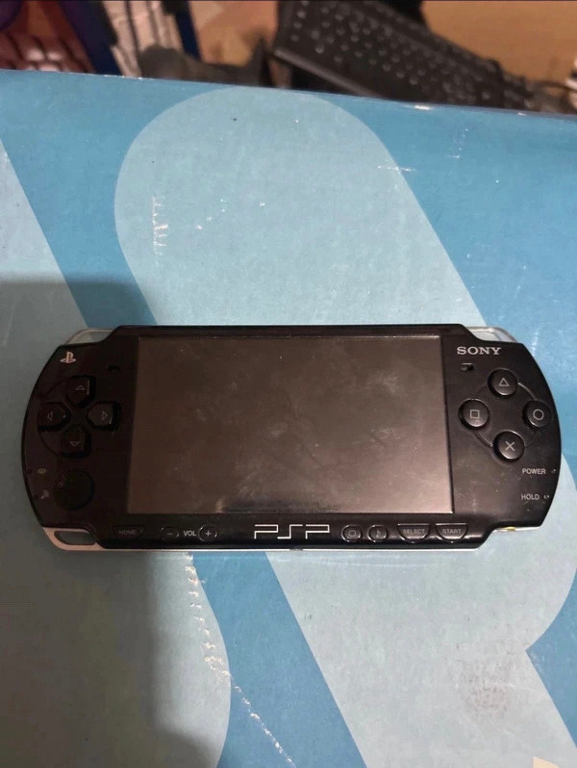 PSP-1000 (PSP Fat) met lader en hoesje - Werkt goed, Ophalen of Verzenden, Gebruikt, Zwart, PSP