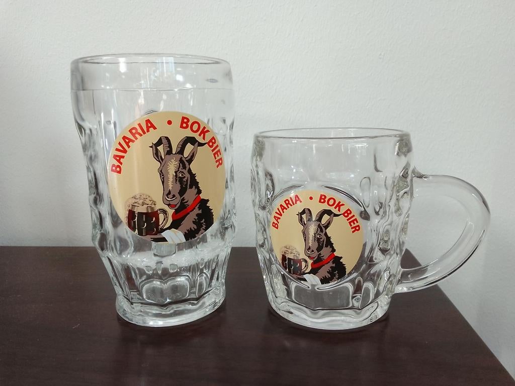 Bierpullen Bavaria Bokbier, nieuw. 0,3 en 0,25 liter, Ophalen of Verzenden, Nieuw, Pul(len), Bavaria