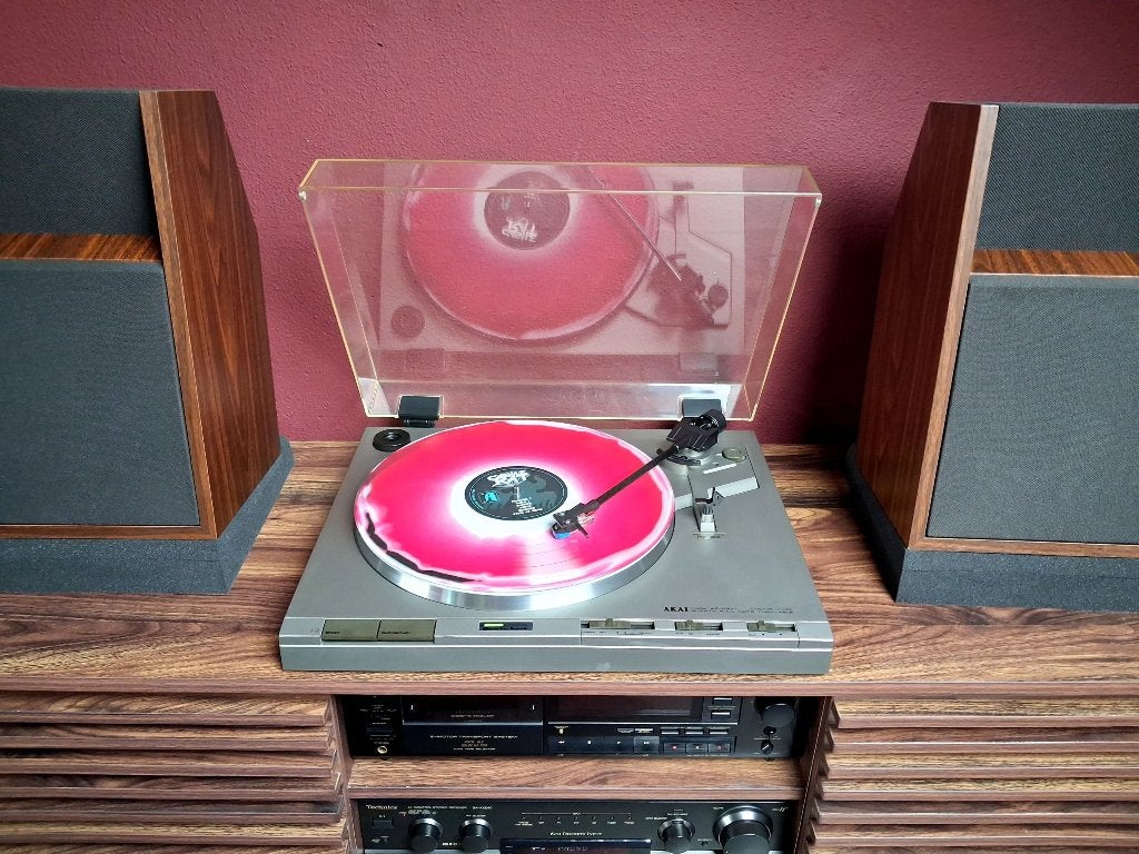 AKAI AP-Q310 Platenspeler Quartz Direct Drive Japan Vintage, Audio, Tv en Foto, Platenspelers, Ophalen, Gebruikt, Automatisch
