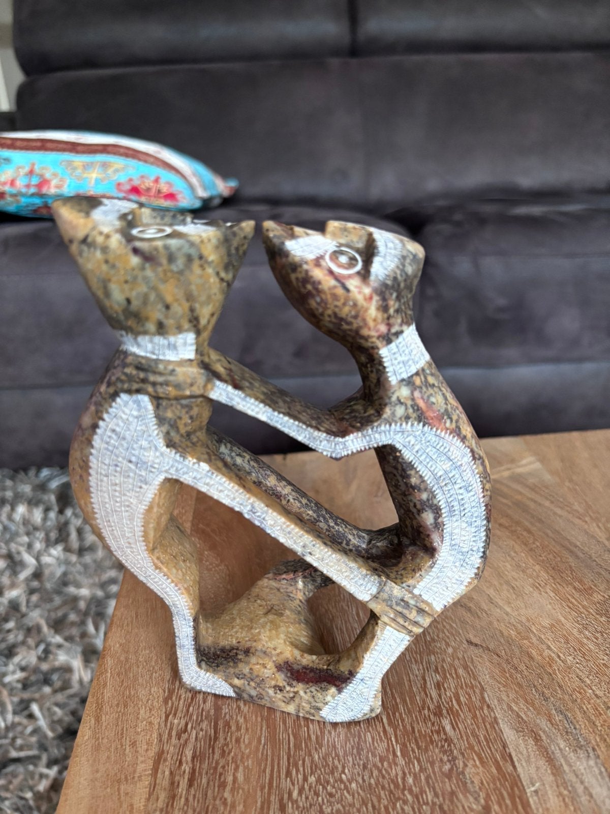 Sculptuur beeldje, Ophalen of Verzenden, Zo goed als nieuw, Mens