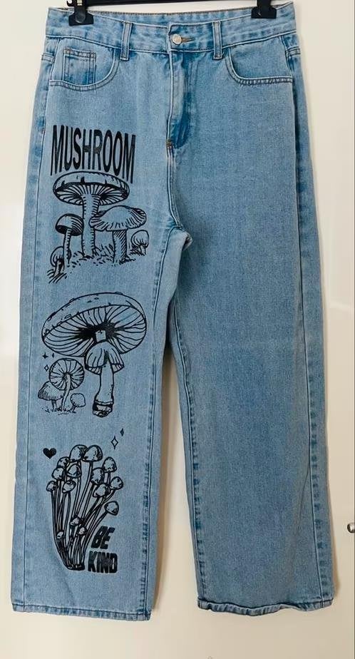 Romwe spijkerbroek maat 40, Kleding | Dames, Ophalen of Verzenden, Zo goed als nieuw, Blauw, W30 - W32 (confectie 38/40)