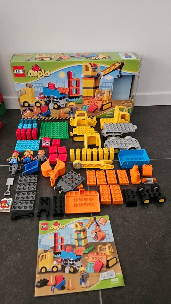 Duplo 10813, Ophalen of Verzenden, Zo goed als nieuw, Compleet, Duplo