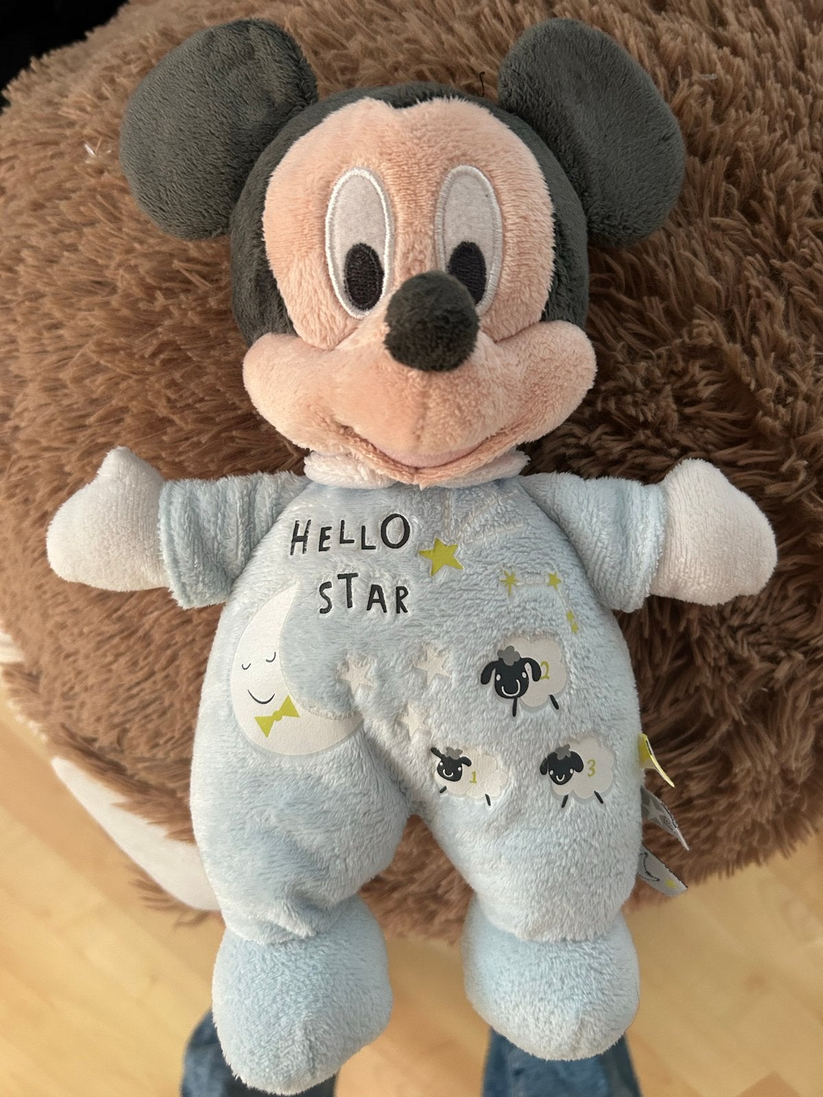 Mickey Mouse Baby Knuffel - Hello Star, Ophalen of Verzenden, Zo goed als nieuw, Overige typen