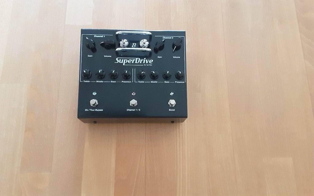 Lex Bos Superdrive, Muziek en Instrumenten, Ophalen, Zo goed als nieuw, Distortion, Overdrive of Fuzz