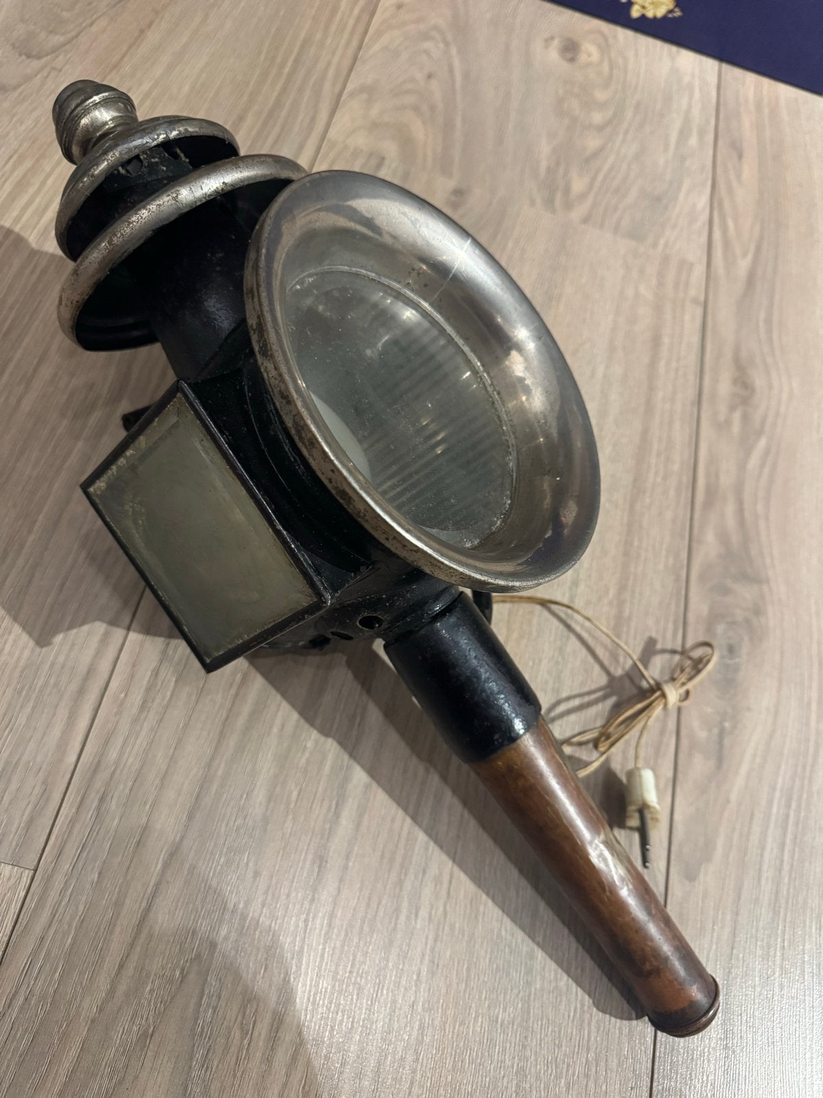 Antieke koetslamp- decoratief object, Antiek en Kunst, Antiek | Lampen, Ophalen