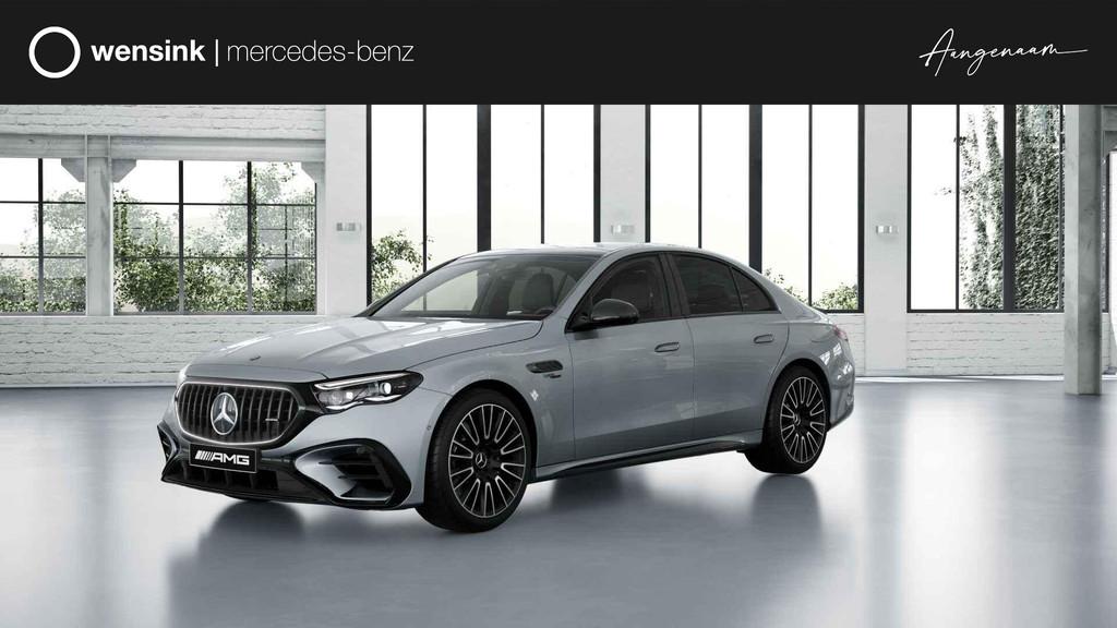 Mercedes-Benz E-Klasse AMG 53 4MATIC+ Night Edition | Premiu, Auto's, Automaat, Stof, 21 kWh, Plug-in hybride