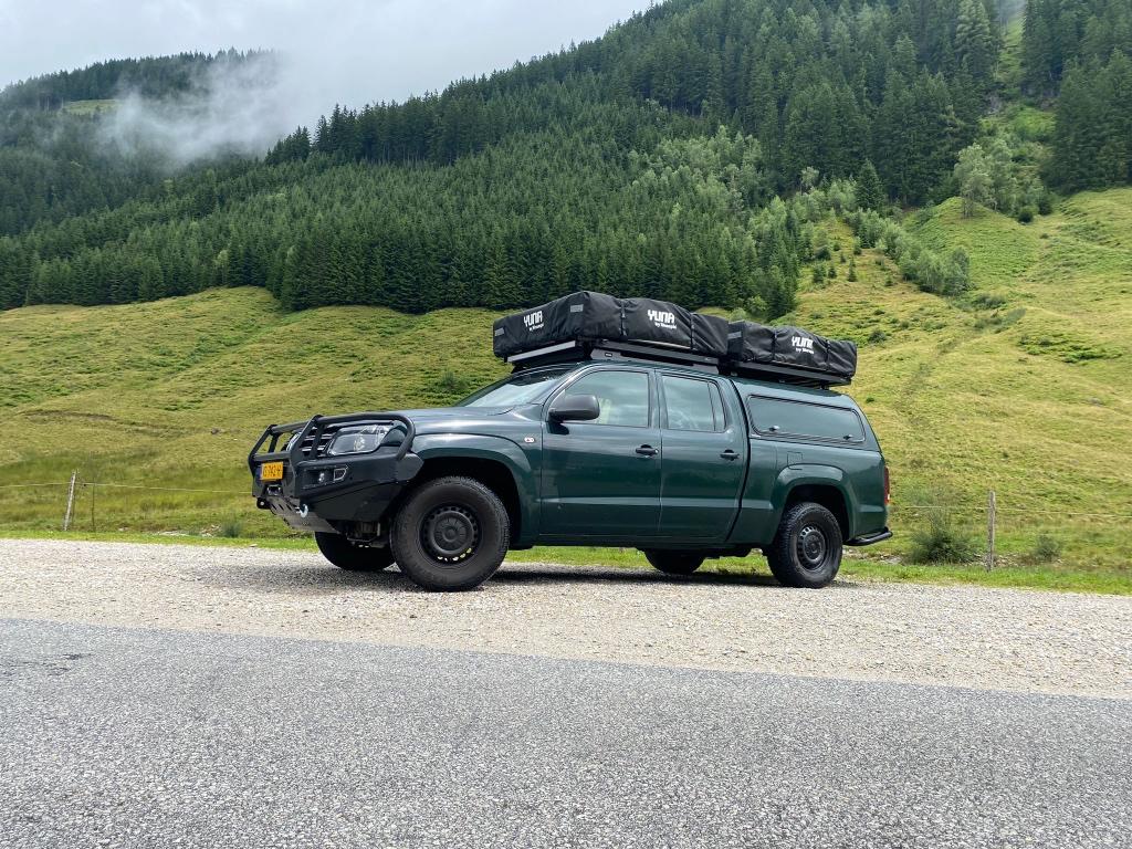 VW Amarok camper/overlander 4x4 te huur, Caravans en Kamperen