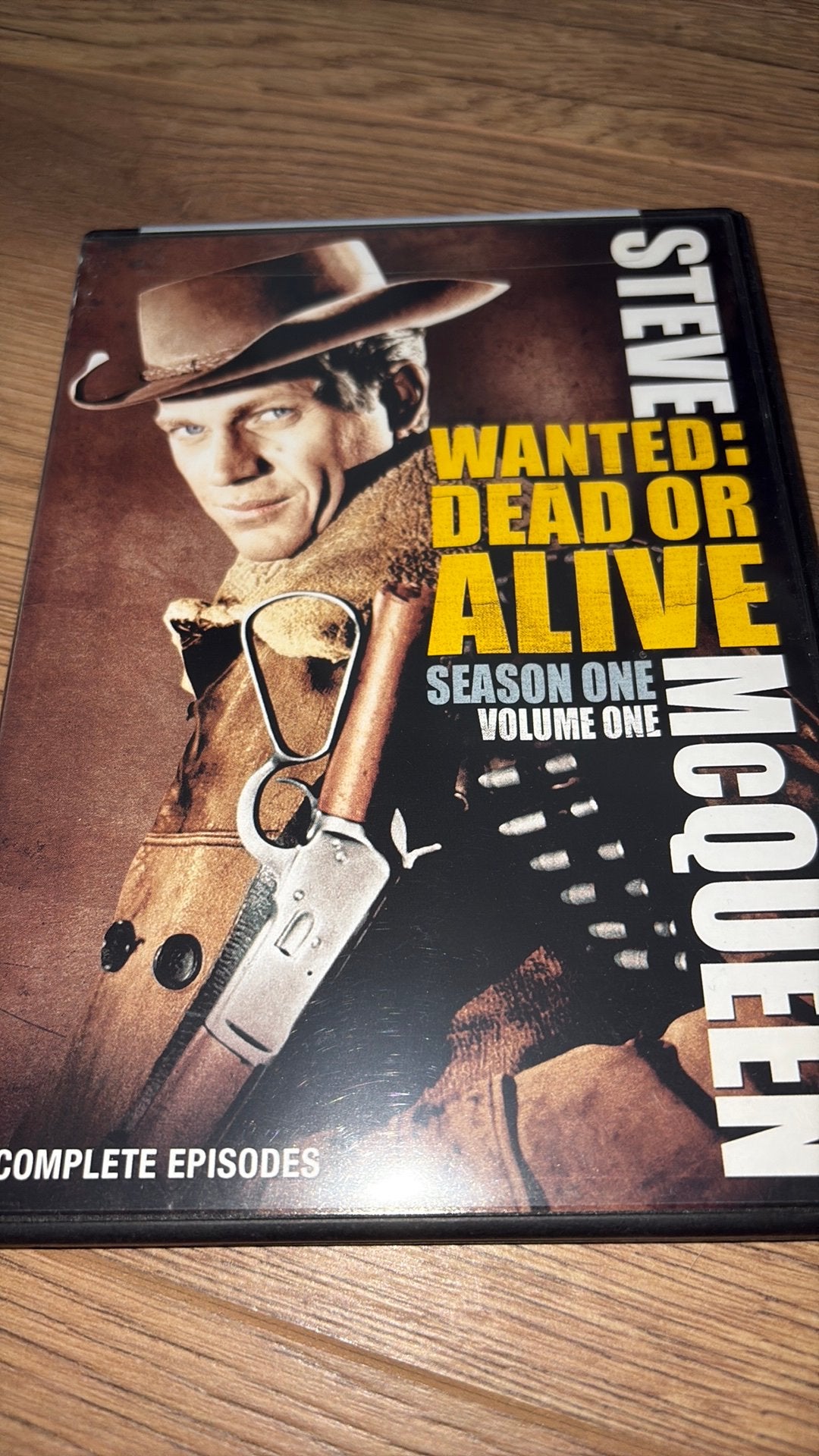 Wanted: Dead or Alive met Steve McQueen. Seizoen 1, volume 1, Vanaf 16 jaar, Ophalen of Verzenden, Zo goed als nieuw, Actie en Avontuur
