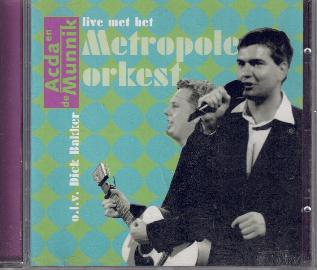 Acda en de Munnik - Live met het Metropole Orkest (CD), Cd's en Dvd's, Cd's | Nederlandstalig, Cabaret of Kleinkunst, Ophalen of Verzenden