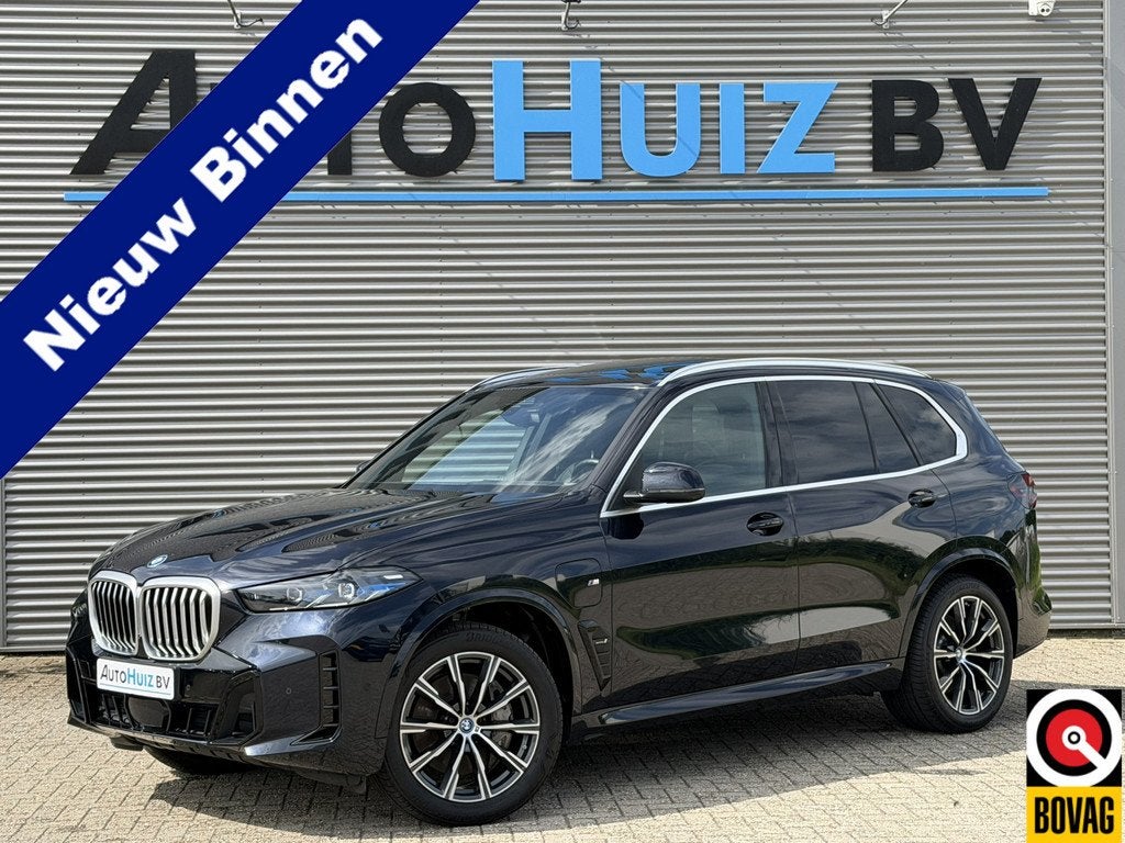 BMW X5 xDrive50e M Sport Sky Lounge Panoramadak Wegklapbare, Auto's, BMW, Gebruikt, X5, Met garantie (alle), Zwart