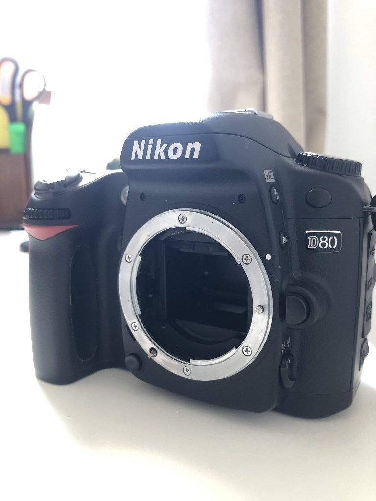 Nikon D80 body – faulty / ERR, Audio, Tv en Foto, Fotocamera's Digitaal, Ophalen, Overige typen, 10 megapixels, Niet werkend