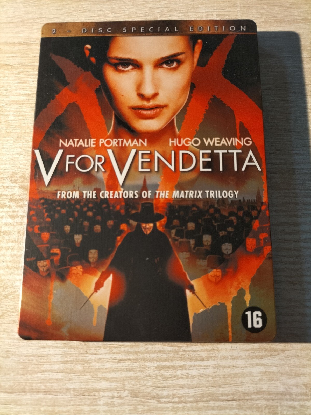 V for vendetta 2 disc steelbook, Ophalen of Verzenden