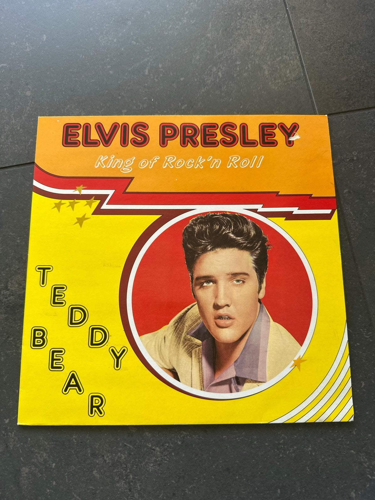Elvis Presley - King of Rock 'n Roll - Teddy Bear LP, LP, Rock, Gebruikt, Ophalen of Verzenden