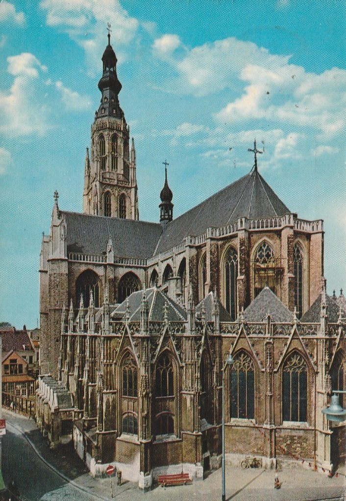 DEN BOSCH St. Jan Kerk, Verzamelen, Verzenden, 1960 tot 1980, Gelopen, Noord-Brabant
