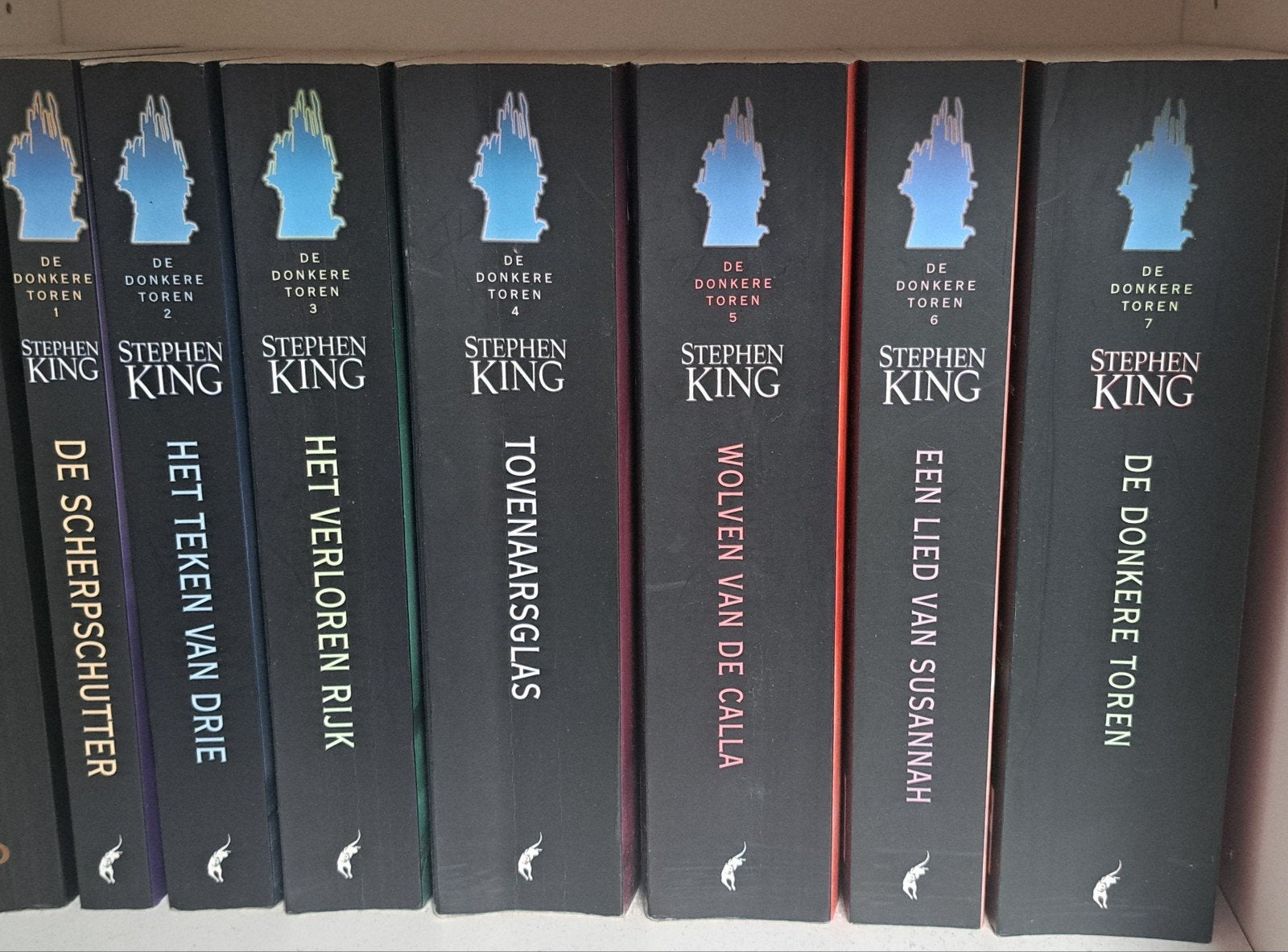 De Donkere Toren - Complete serie (7) van Stephen King, Ophalen of Verzenden, Zo goed als nieuw, Stephen King, Nederland