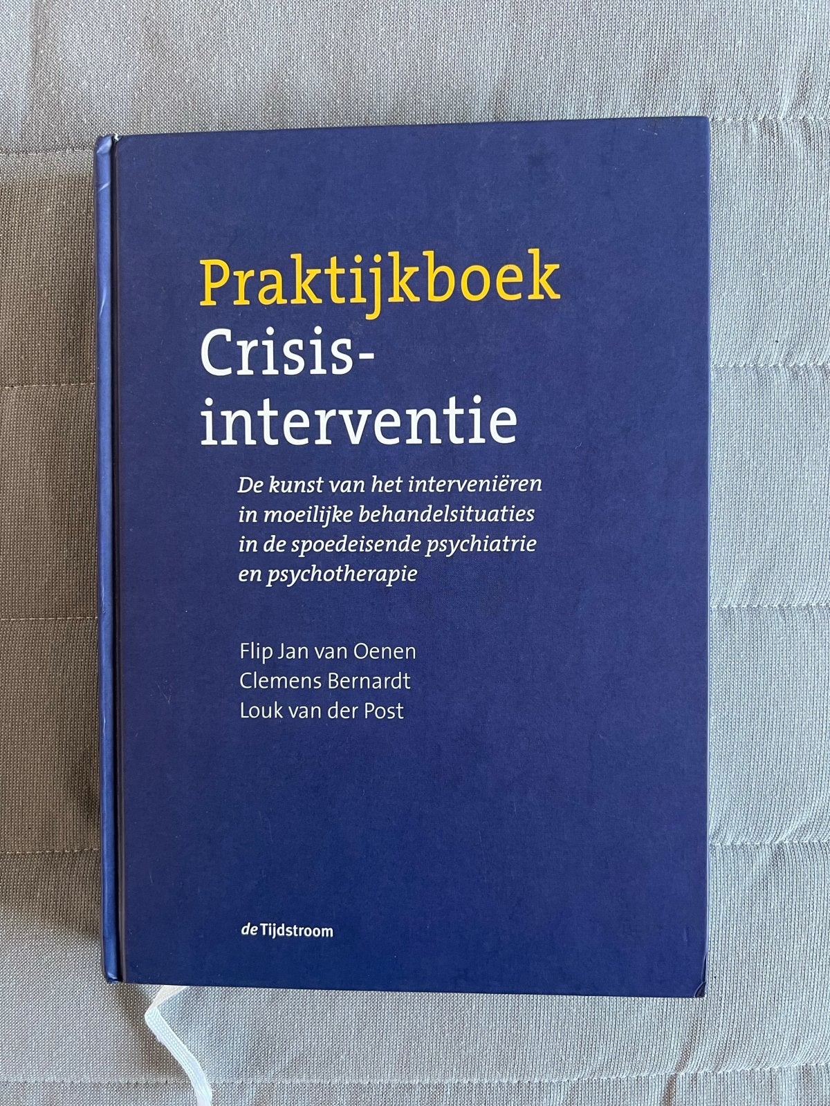 Praktijkboek Crisisinterventie - Psychiatrie & Psychotherapi, Ophalen of Verzenden, Zo goed als nieuw