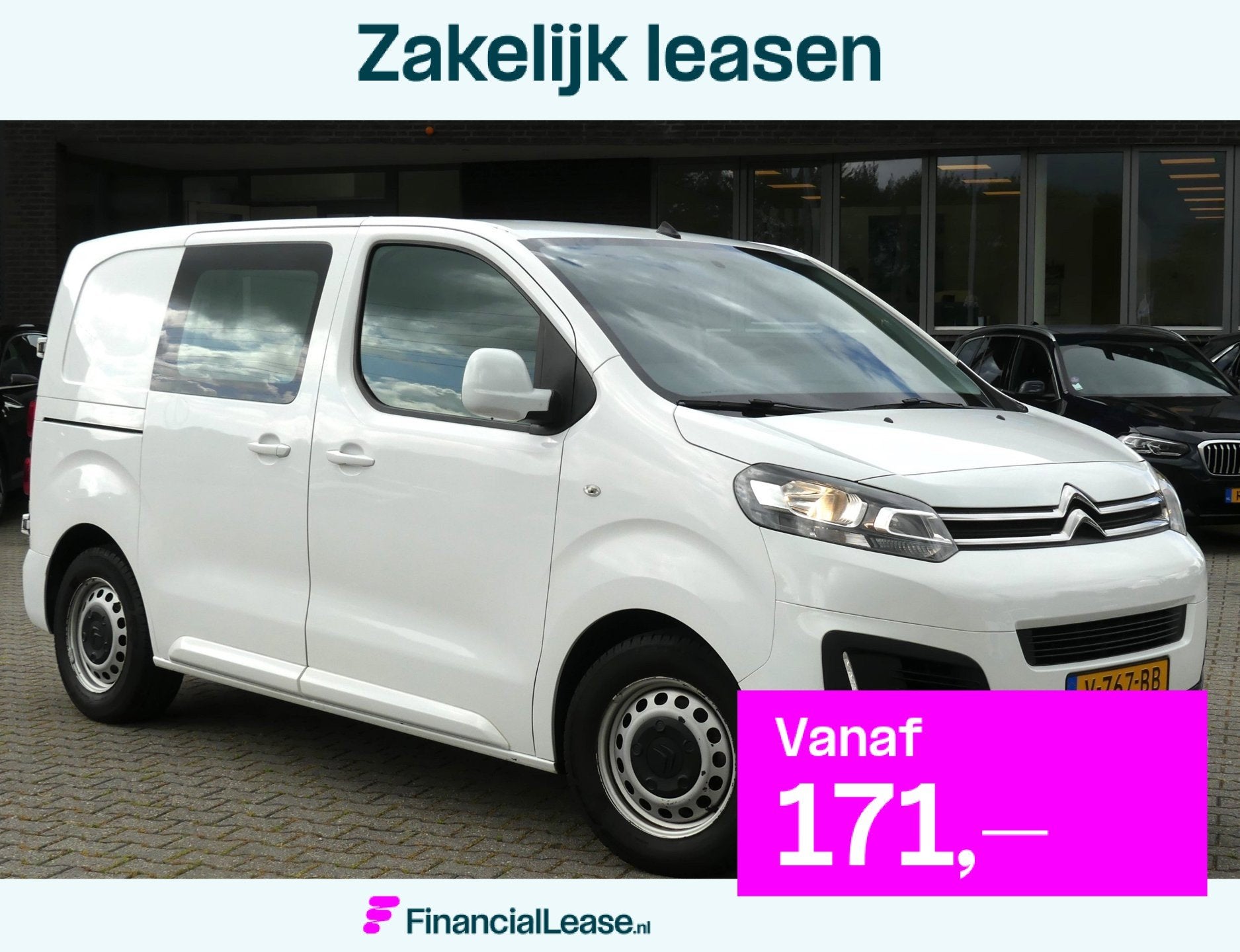 Citroen Jumpy 1.6 BlueHDI 115PK 3P Club XS S&S / Airco / Cru, Voorwielaandrijving, Stof, Gebruikt, 4 cilinders
